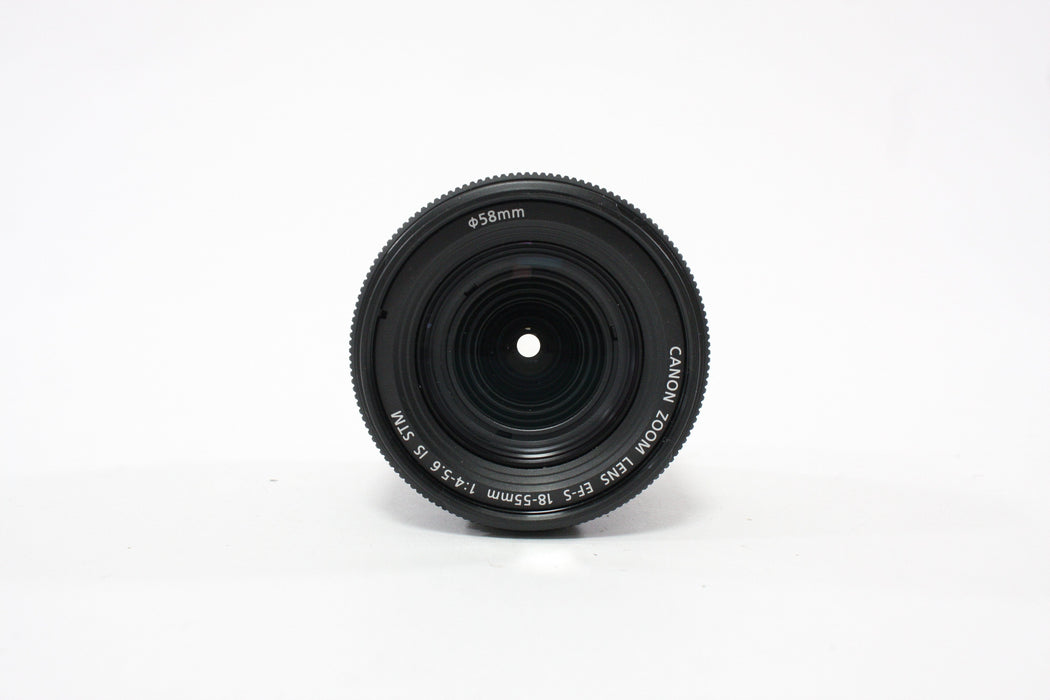 Canon T7i Digital SLR Camera Body with 18-55mm f/4-5.6 IS STM Lens with Shutter Count 53,460