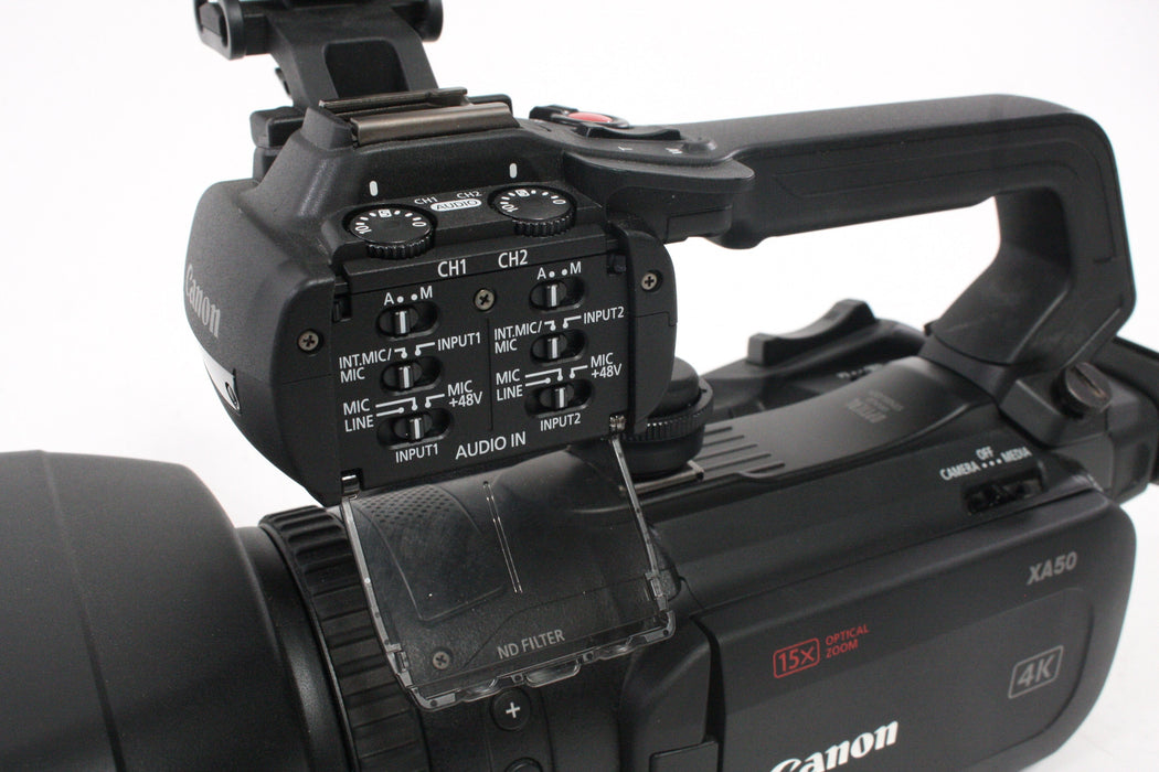 Canon XA50 4K Video Camera - MINT CONDITION