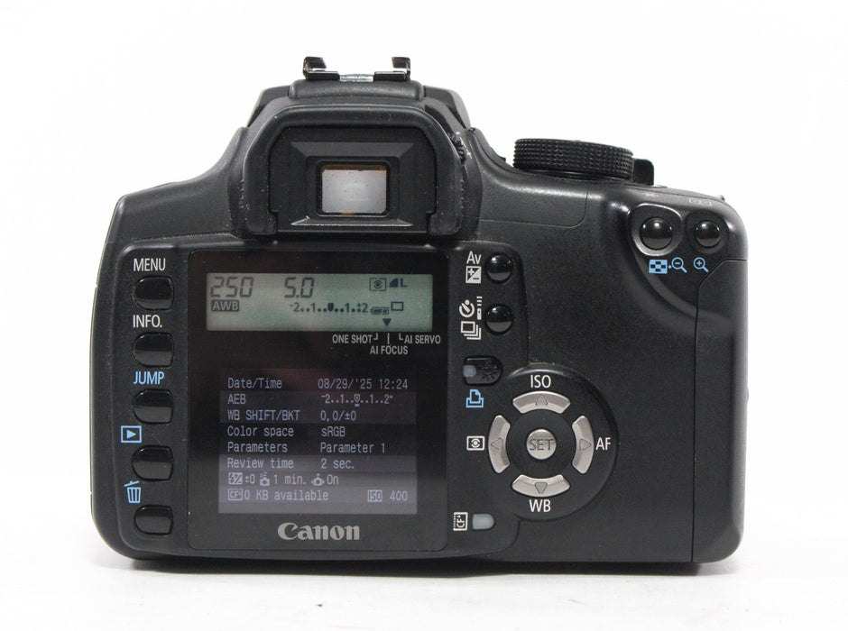 Canon XT DSLR Camera with 18-55mm f/3.5-5.6 IS II Lens
