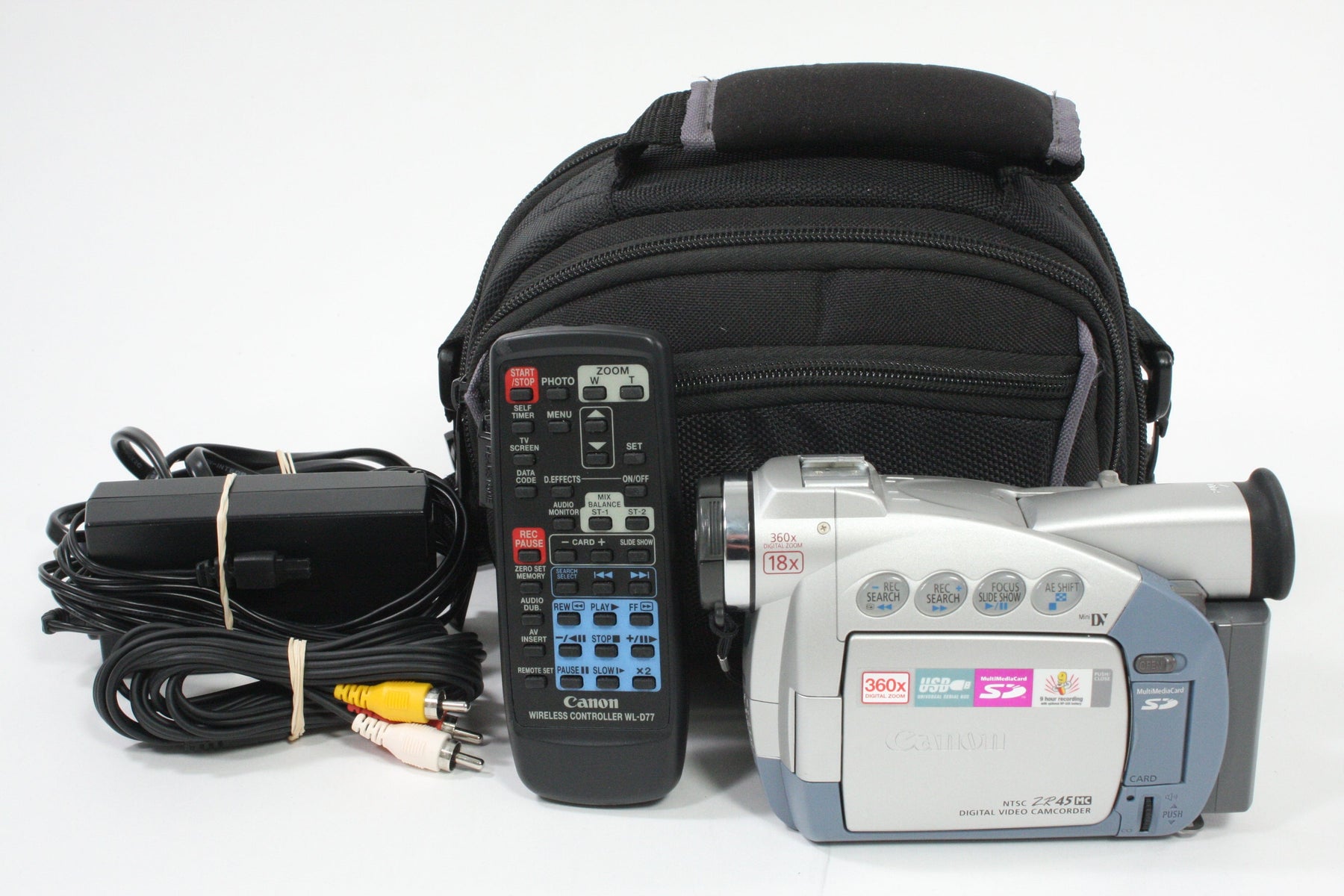 Canon ZR45 MiniDV Camcorder