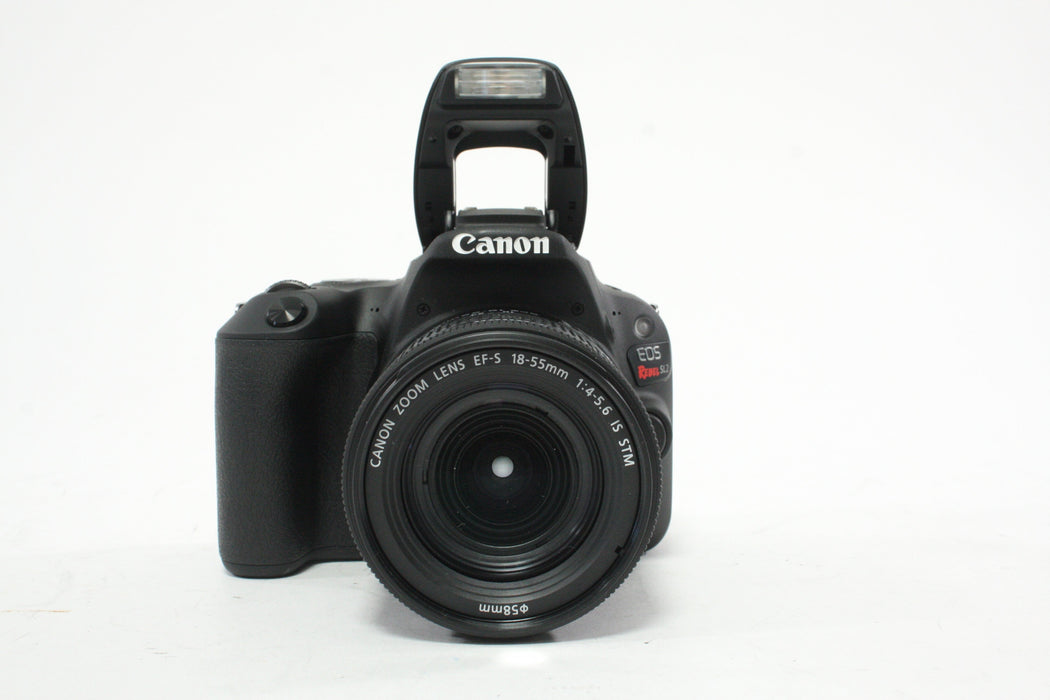 Canon EOS Rebel SL2 DSLR Camera with 18-55mm f/4-5.6 IS STM EF-S EF Mount Lens with a Shutter Count of 608