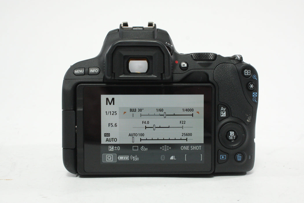 Canon EOS Rebel SL2 DSLR Camera with 18-55mm f/4-5.6 IS STM EF-S EF Mount Lens with a Shutter Count of 608
