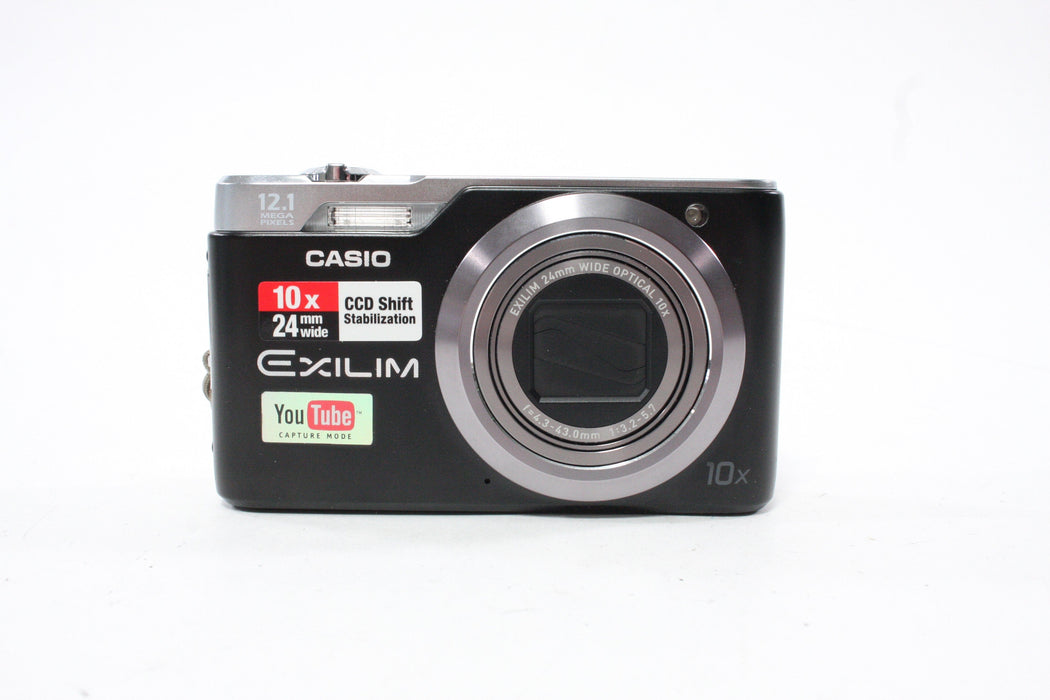 Casio Exilim EX-H5 Black Digital Point-and-Shoot Camera 10x Zoom 12.1mp