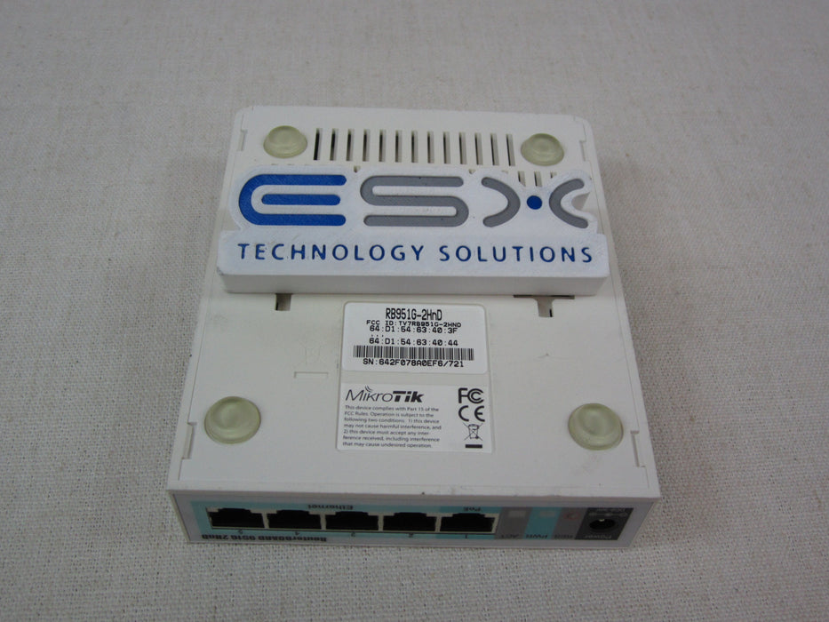 Mikrotik RouterBoard RB951G-2HND Wireless AP Router | Includes power adapter