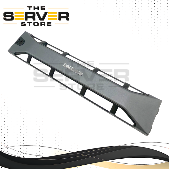 Dell 2U Front Panel Bezel Faceplate with Key, For PowerEdge R520, R720, R820 Rack Servers. P/N: X597T, 0X597T.