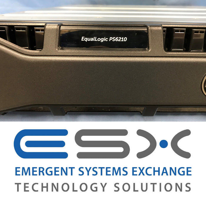 Dell EqualLogic PS6210x SFF iSCSI SAN 24x 1.2TB 10k 2.5" Dual 10GB Controllers