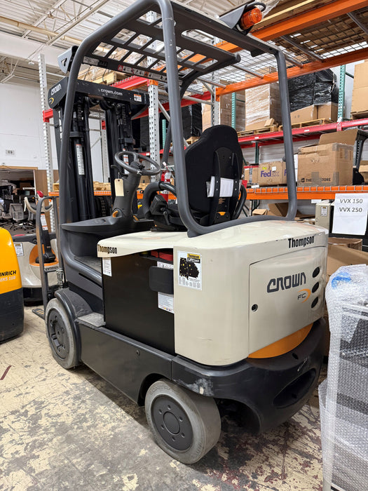 Crown FC5215-50 Electric Forklift Sit-down rider lift | Odometer 173 *See notes*