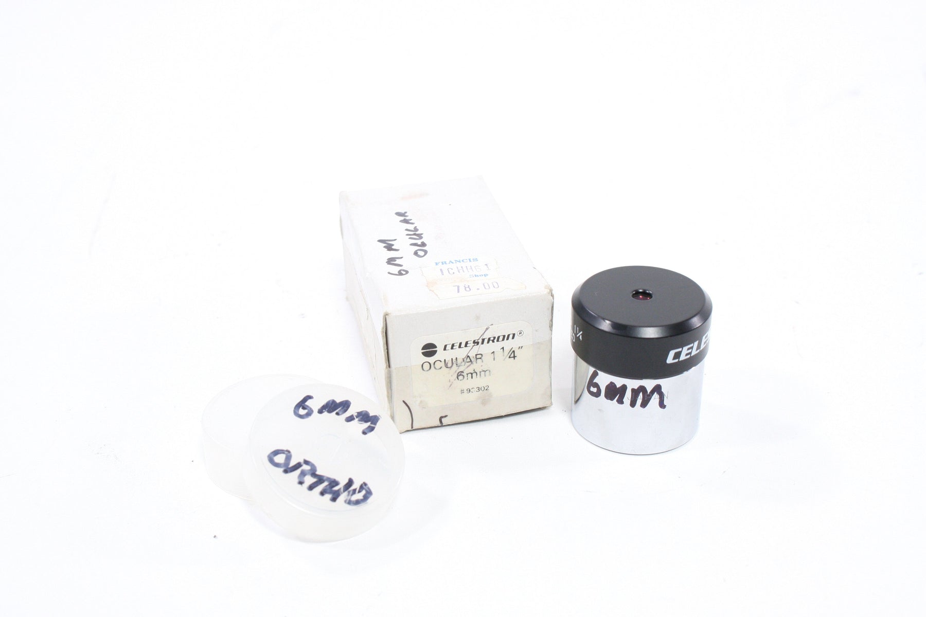 Celestron 6mm Ortho Telescope Eyepiece 1 1/4