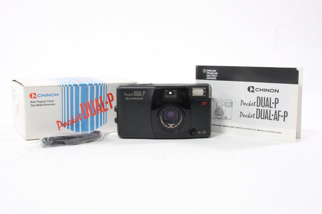 Chinon Dual-P AF Program 35mm Camera