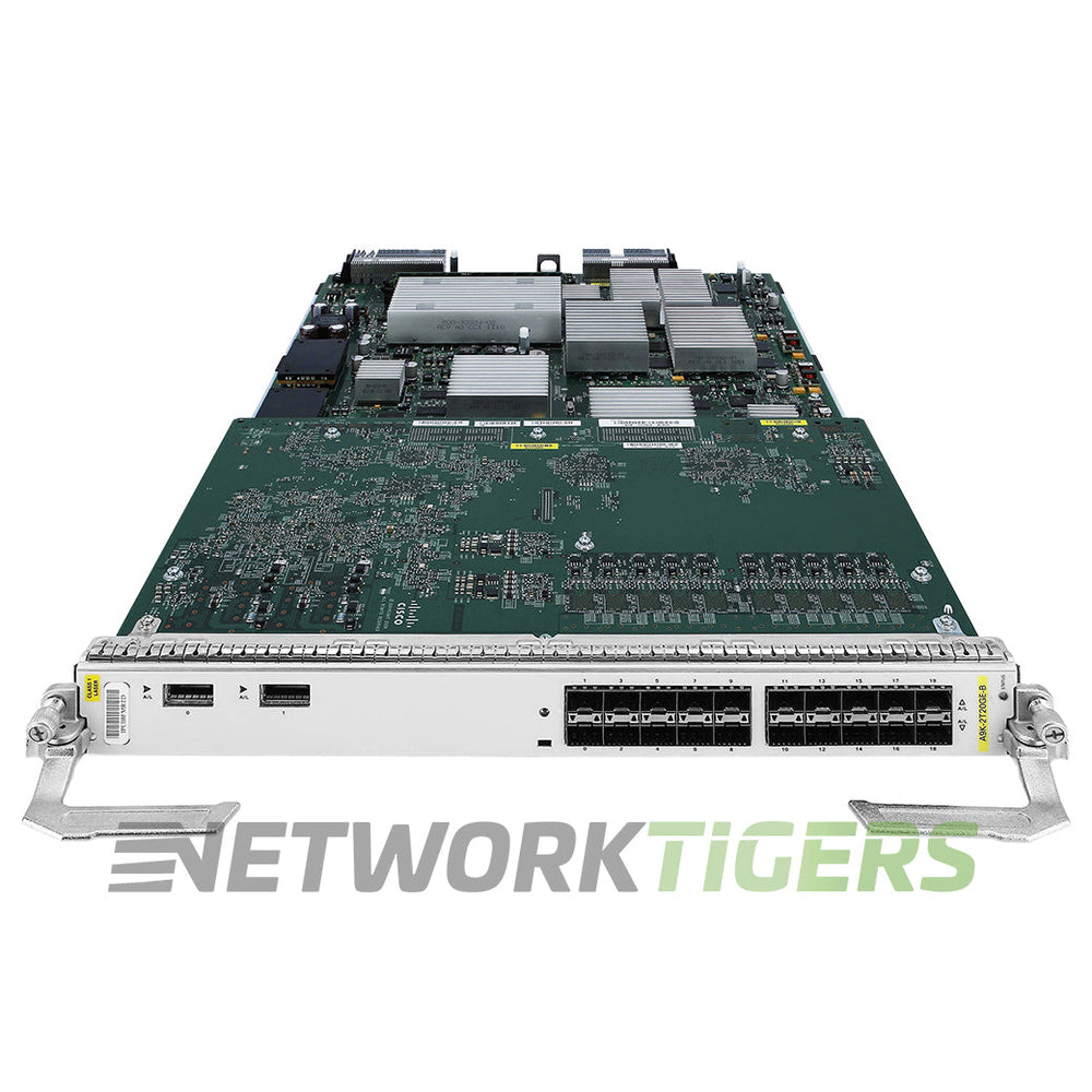 Cisco A9K-2T20GE-B 20x 1GB SFP 2x 10GB XFP (Medium Queue) Router Line Card