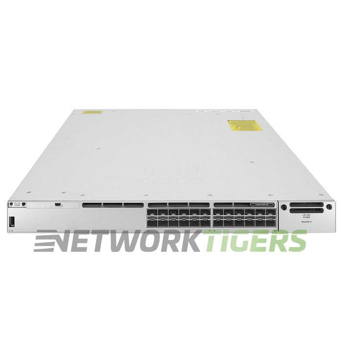 NEW Cisco C9300-24S-A Catalyst 9300 24x 1GB SFP 1x Expansion Module Slot Switch