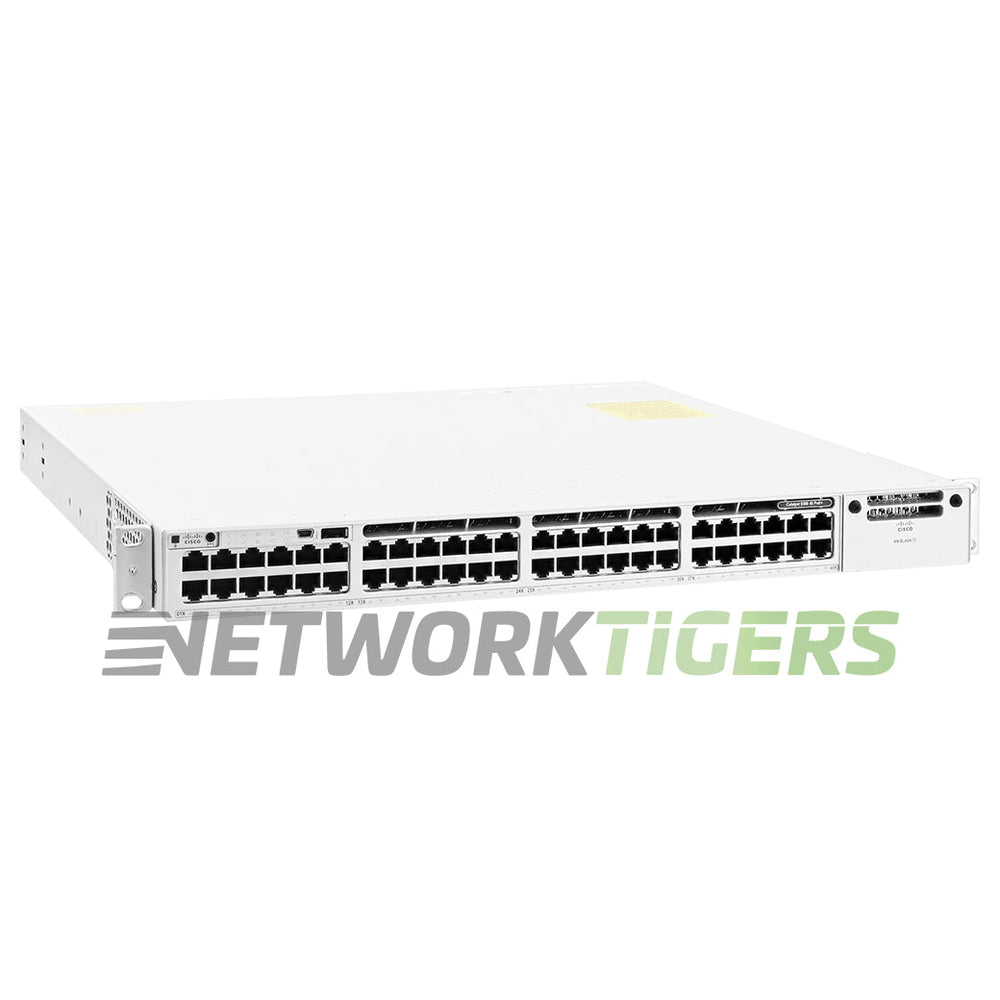 Cisco Meraki C9300-48P-M 48x 1GB PoE+ RJ-45 1x Module Slot Unclaimed Switch