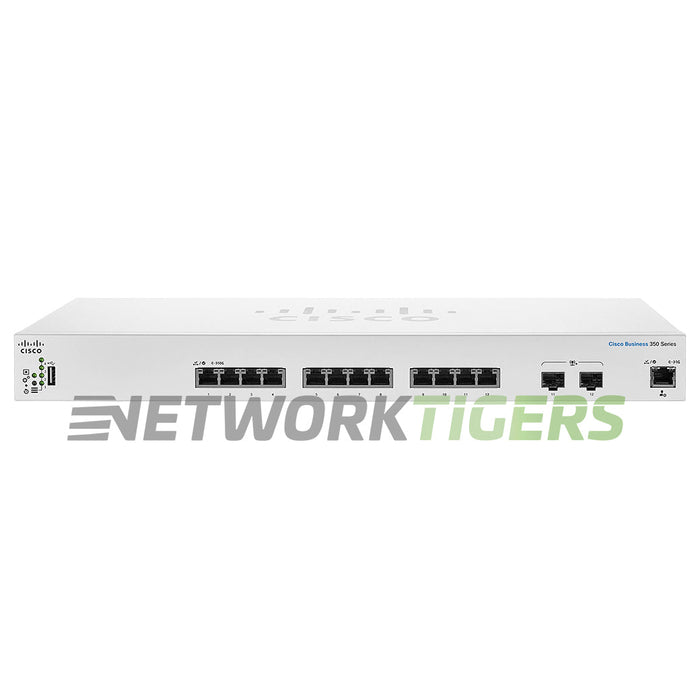 Cisco CBS350-12XT-NA 12x 10GB Copper 2x 10GB SFP+ Switch