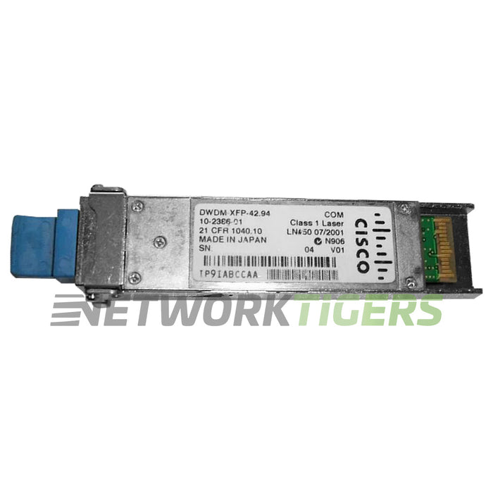 Cisco DWDM-XFP-42.94 10GB BASE-DWDM 1542.94nm SMF XFP Transceiver