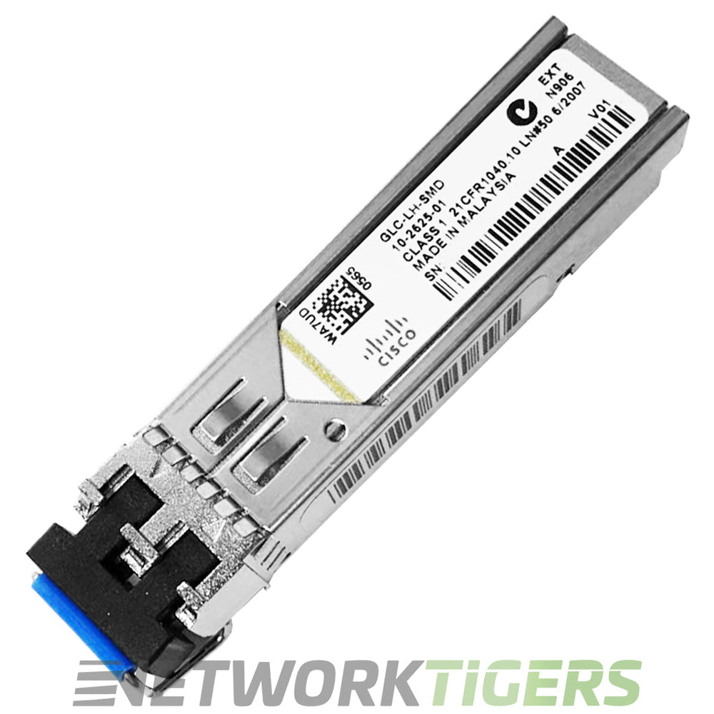 Cisco GLC-LH-SMD 1GB BASE-LX/LH 1310nm SMF and MMF SFP Transceiver w/ DOM