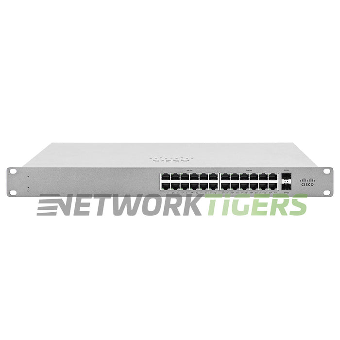 Cisco GS110-24P-HW-US Meraki GO 24x 1GB PoE+ RJ45 2x 1GB SFP Switch