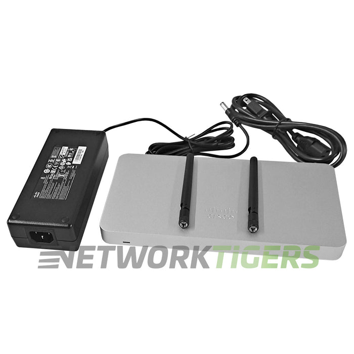 NEW Cisco Meraki MX65W-HW 250 Mbps 10x 1GB RJ45 Unclaimed Wireless Firewall