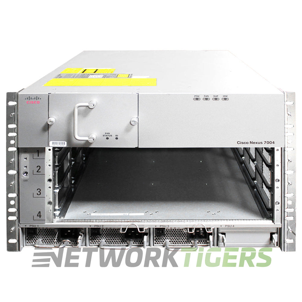 Cisco N7K-C7004 Nexus 7000 Series 4-Slot Switch Chassis w/ N7K-C7004-FAN