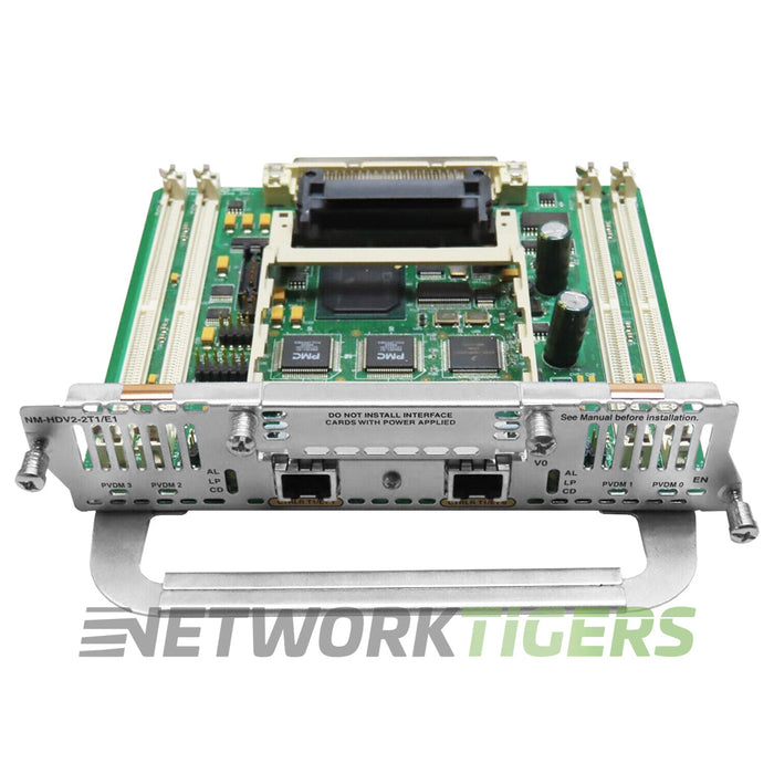 Cisco NM-HDV2-2T1/E1 2x T1/E1 High-Density Digital Voice/Fax Module