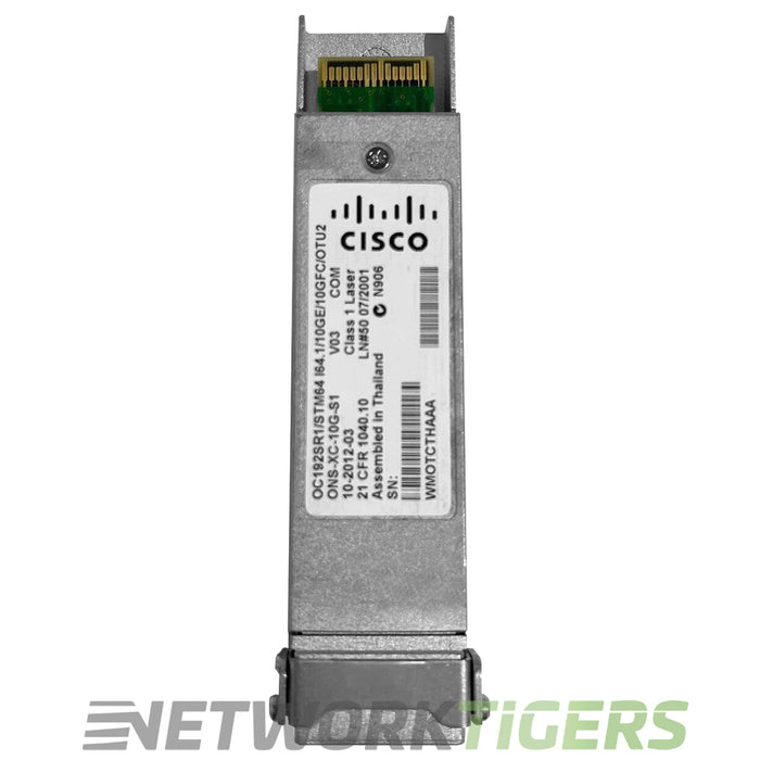 Cisco ONS-XC-10G-S1 ONS Family OC-192/STM-64/10GE 1310 SR XFP Transceiver