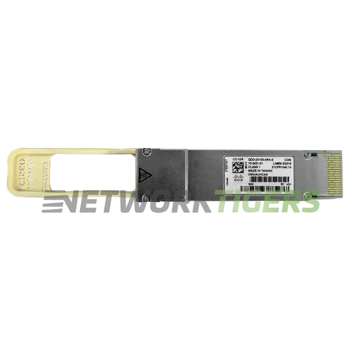 Cisco QDD-2X100-SR4-S 200GB BASE-2SR4 850nm MMF 100m MPO-24 QSFP-DD Transceiver