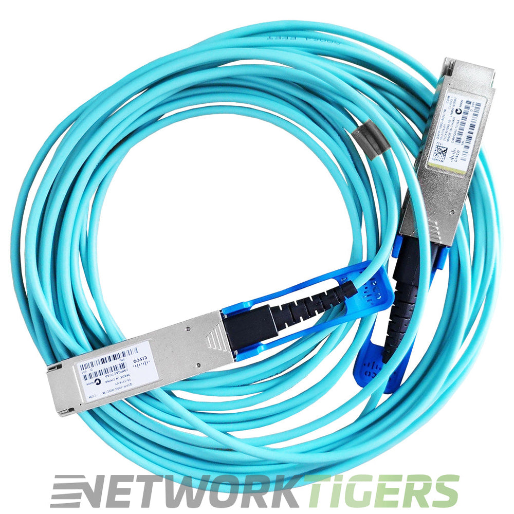 Cisco QSFP-100G-AOC10M 10m 100GB QSFP28 Active Optical Cable