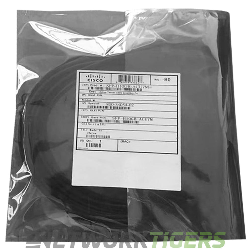 NEW Cisco SFP-H10GB-ACU7M 7m 10 Gigabit SFP+ Direct Attach Copper Cable