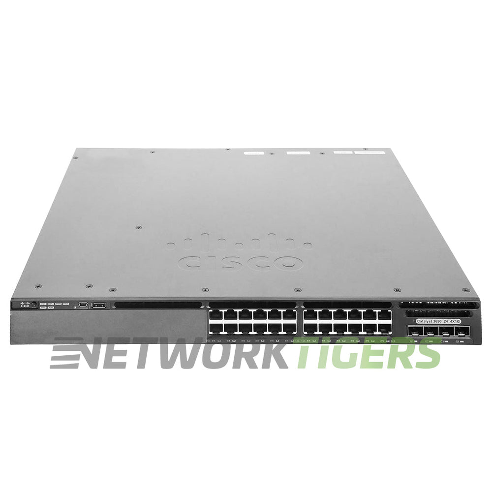 Cisco WS-C3650-24TS-L Catalyst 3650 Series 24x 1GB RJ45 4x 1GB SFP Switch
