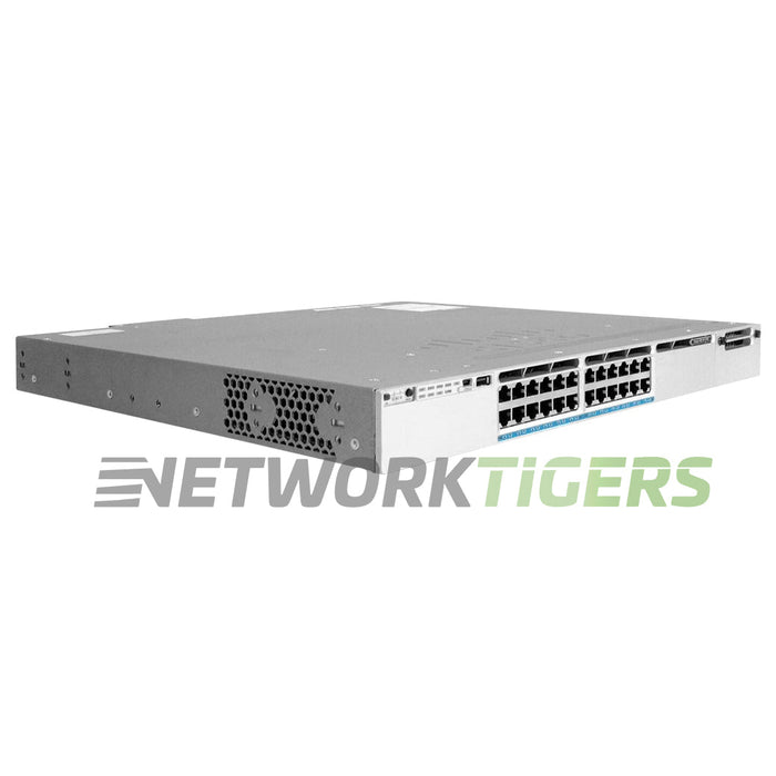 Cisco WS-C3850-24XU-L 24x MultiGB UPoE RJ45 1x Module Slot Switch