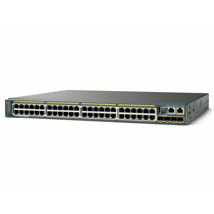 Cisco Catalyst 2960X 48 Port PoE Switch - WS-C2960X-48FPD-L Refurbished