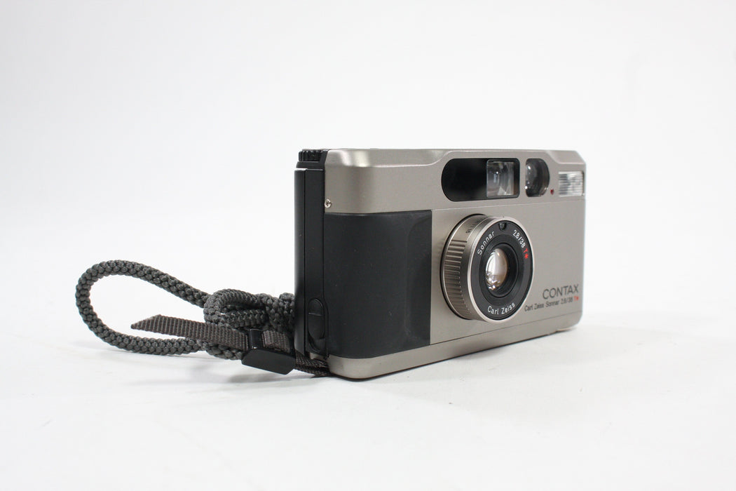 Contax T2 with 38mm f/2.8 T* Carl Zeiss Sonnar Lens 35mm Camera