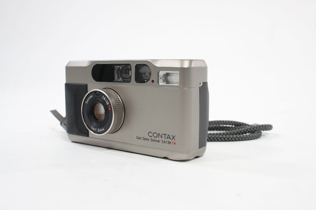 Contax T2 with 38mm f/2.8 T* Carl Zeiss Sonnar Lens 35mm Camera