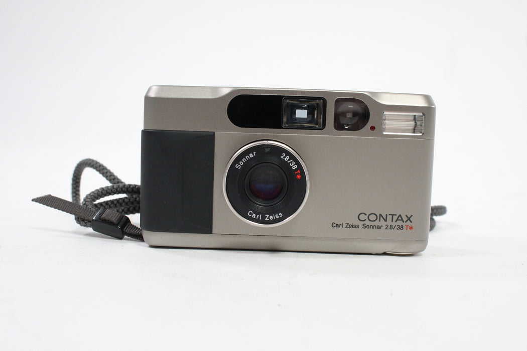 Contax T2 with 38mm f/2.8 T* Carl Zeiss Sonnar Lens 35mm Camera