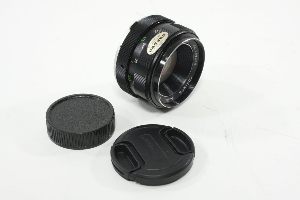 Cosina Cosinon Auto 50m f/1.8 Lens for M42 Mount