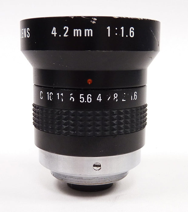 Cosmicar TV Lens 4.2mm f1.6 C Mount