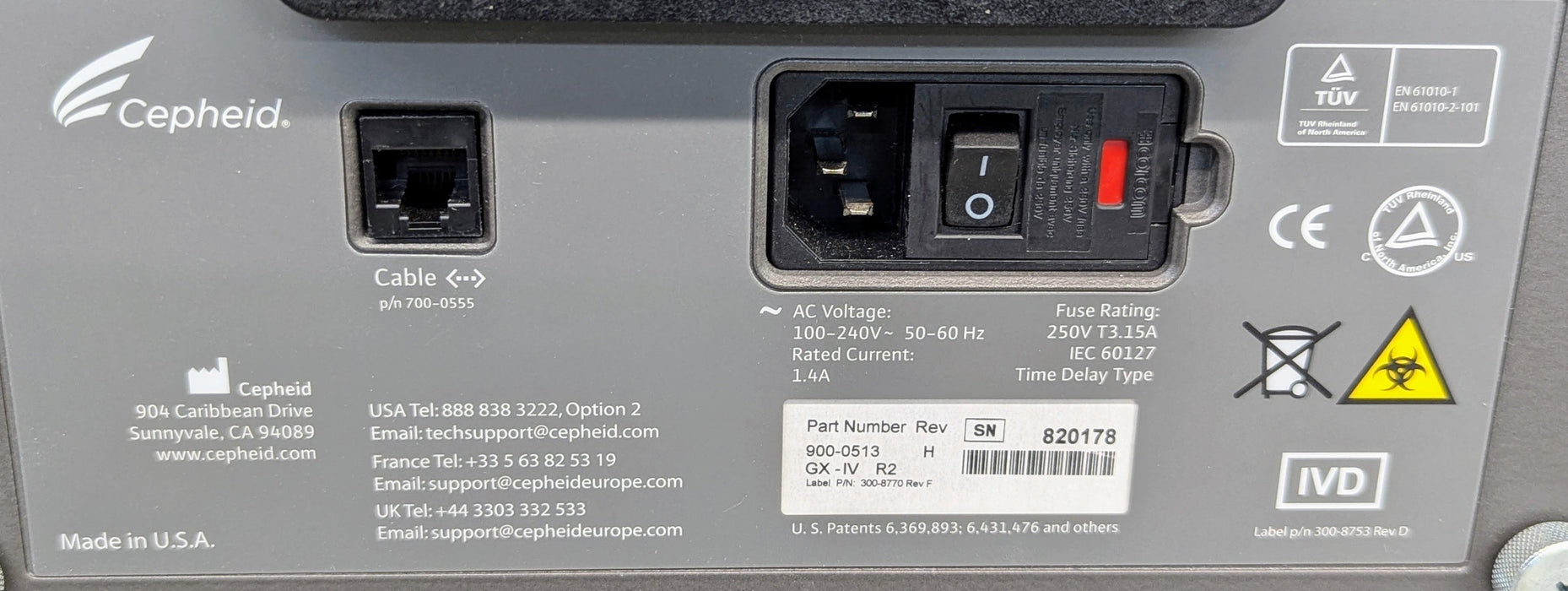 Cepheid GeneXpert GX-IV R2 Molecular Analyzer System