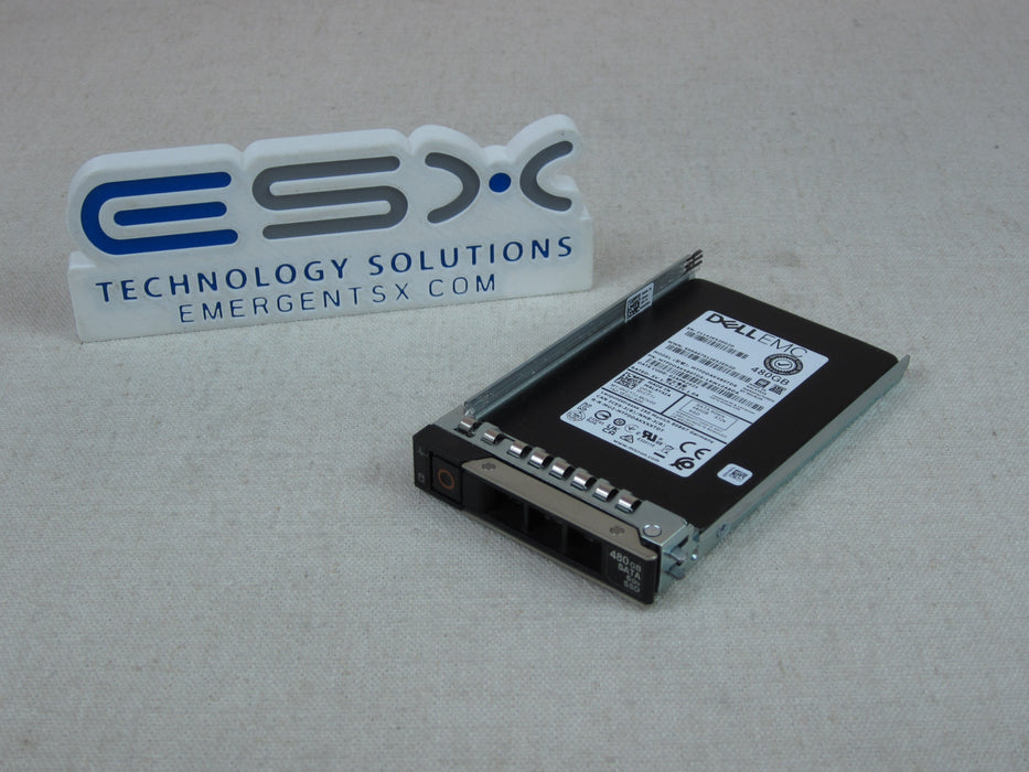 Dell KCT7J 480GB 6Gb/s 2.5" SATA SSD Micron MTFDDAK480TDS w/ 14G Tray