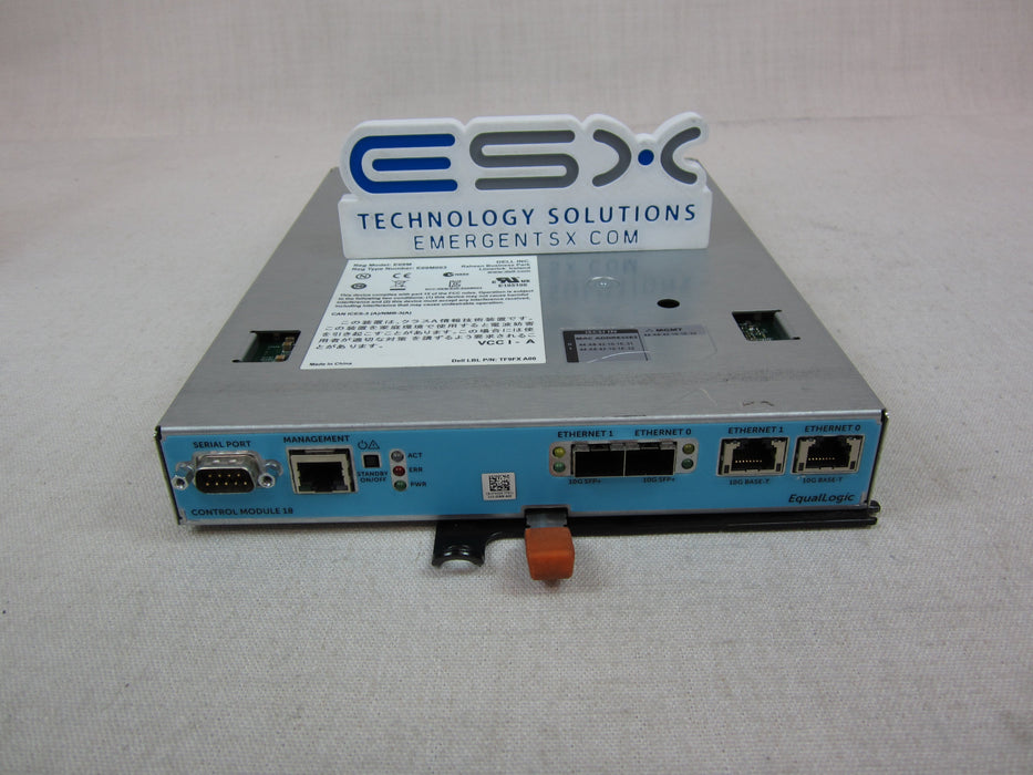 Dell EqualLogic T6DD9 Type 18 10GB iSCSI 32GB Cache Controller PS6610