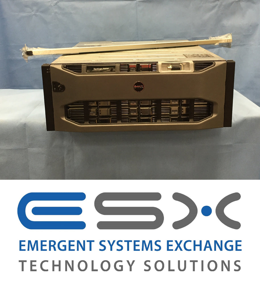 Dell Equallogic PS6210XV Dual 10GB Controllers 24 x 600 Gb 15K SAS HDDs - 14.4TB