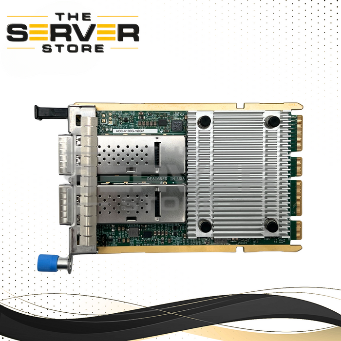 Supermicro ConnectX-6 Dx 2 Port 100GbE QSFP28 OCP 3.0 Network Card AOC-A100G-m2CM