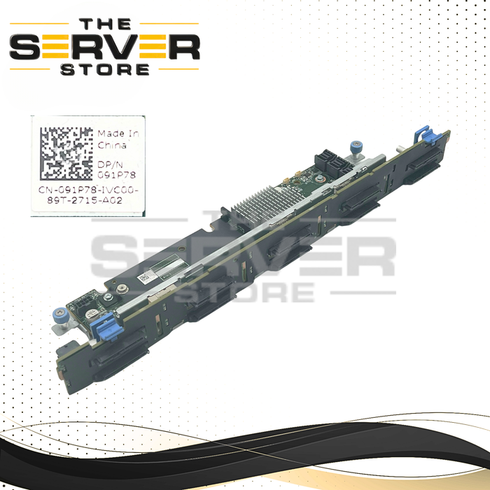 Dell Backplane 10 Bay 2.5" HDD/SSD SAS/SATA/NVMe 1U PowerEdge 091P78 91P78