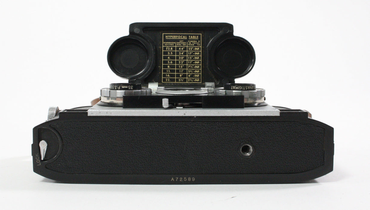 David White Realist Stereo Camera with Case