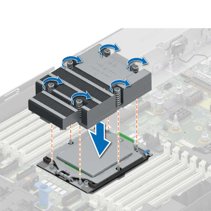Dell 1U Standard Heatsink |
