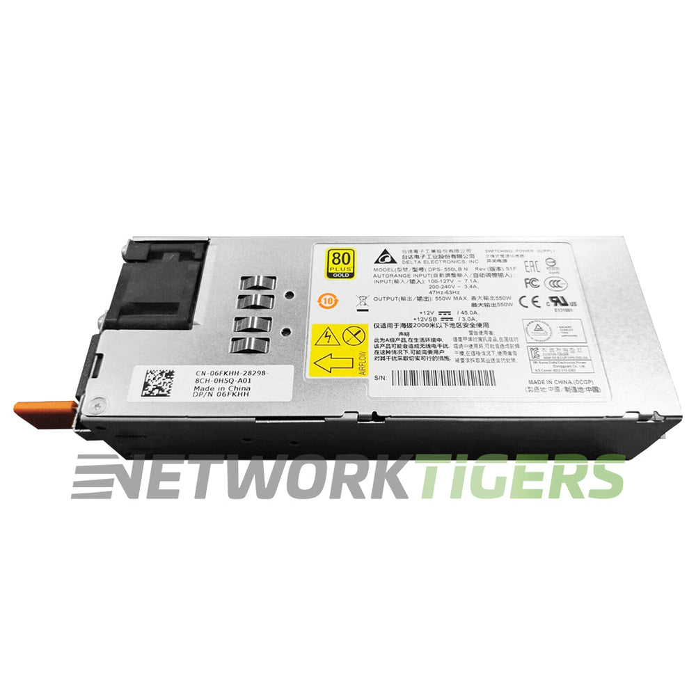 Dell 87J1C EMC S-Series 550W AC Front-to-Back Air 450-AFLI Switch Power Supply