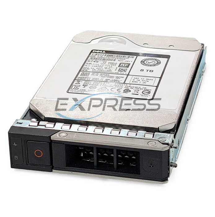 Dell 3.5" 8TB 7.2K NL-SAS 12Gbps 512e HDD | KRDKK