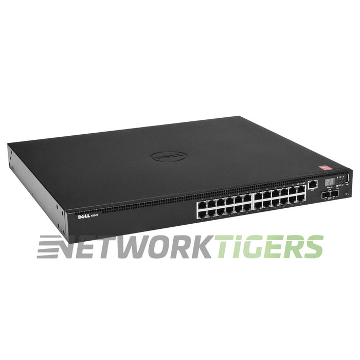 NEW Dell N2024 N2000 Series 24x 1GB RJ-45 2x 10GB SFP+ EMC Switch