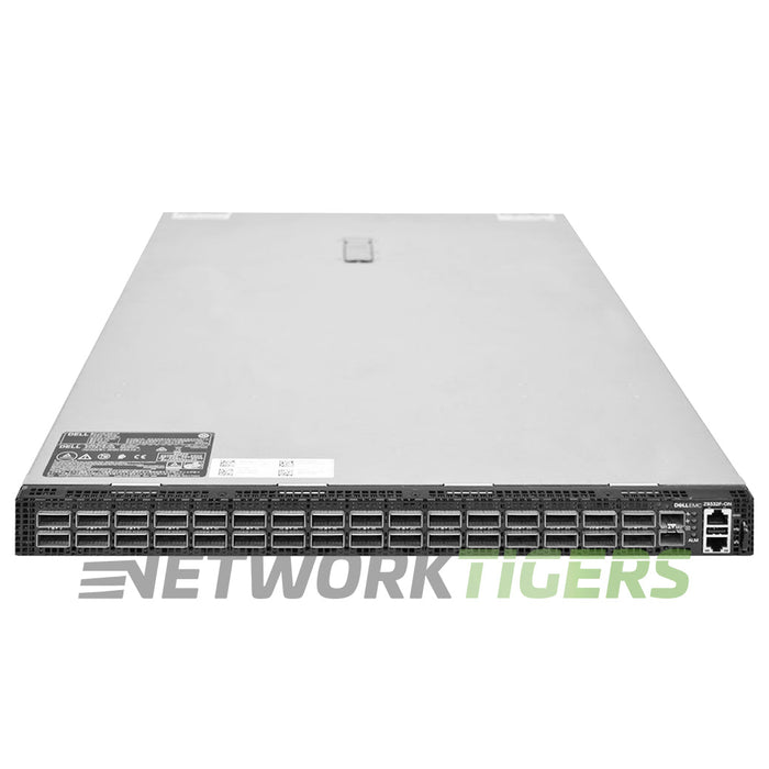 NEW Dell Z9332F-ON Z-Series 32x 400GB QSFP-DD F-B Air (No OS10 Licence) Switch