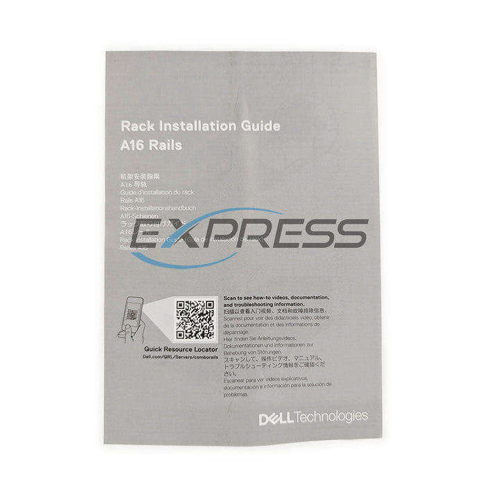 Dell A16 Drop-In/Stab-In Generic Tool-Less 4-Post Rail Kit | C7GT1