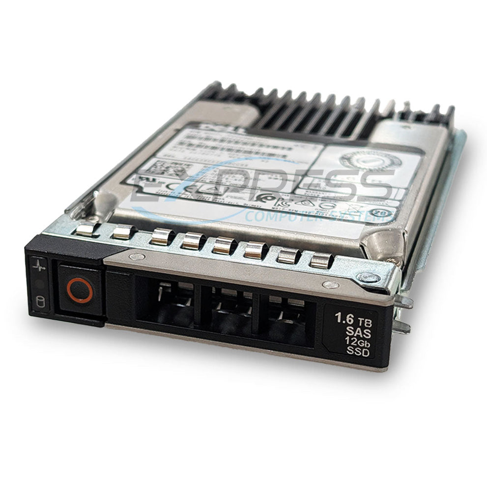 Dell 2.5" 1.6TB SAS 12Gbps WI 512n Px05Sm, 10 DWPD SSD | GVTYD