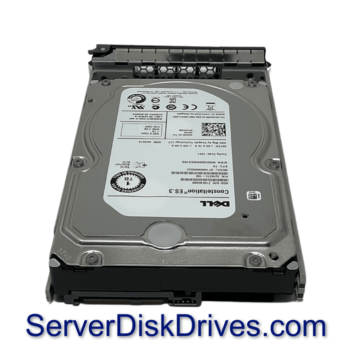 FNW88 Dell 1Tb 7200rpm 6Gb/s 128MB SAS 3.5″ ST1000NM0023 drive (4 Pack)